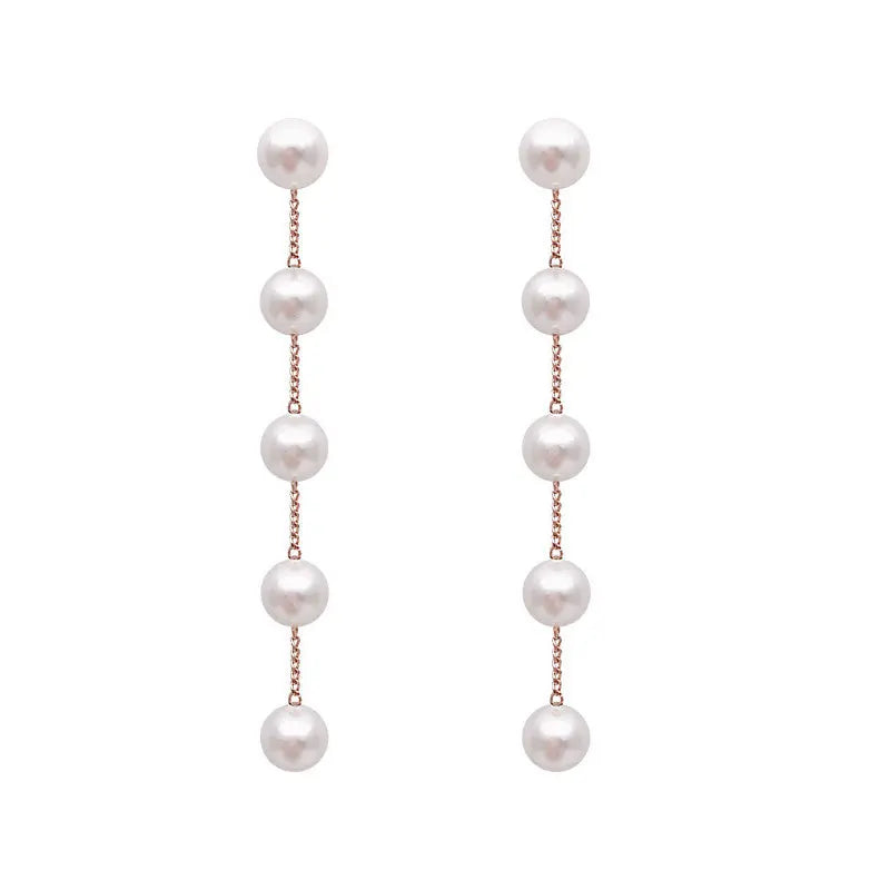 Parelsieraden - LuxePearl - Gesimuleerde Witte - Ronde Design