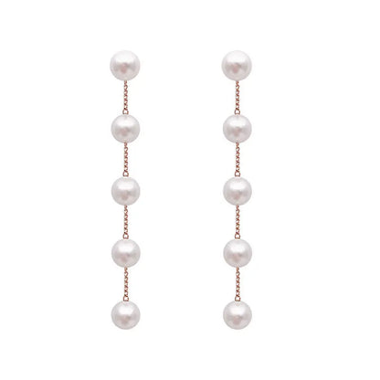 Parelsieraden - LuxePearl - Gesimuleerde Witte - Ronde Design