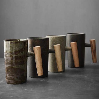 Keramische Mok - BrewEase - Warmtebehoudend Ontwerp - Stijlvolle Nordic Uitstraling