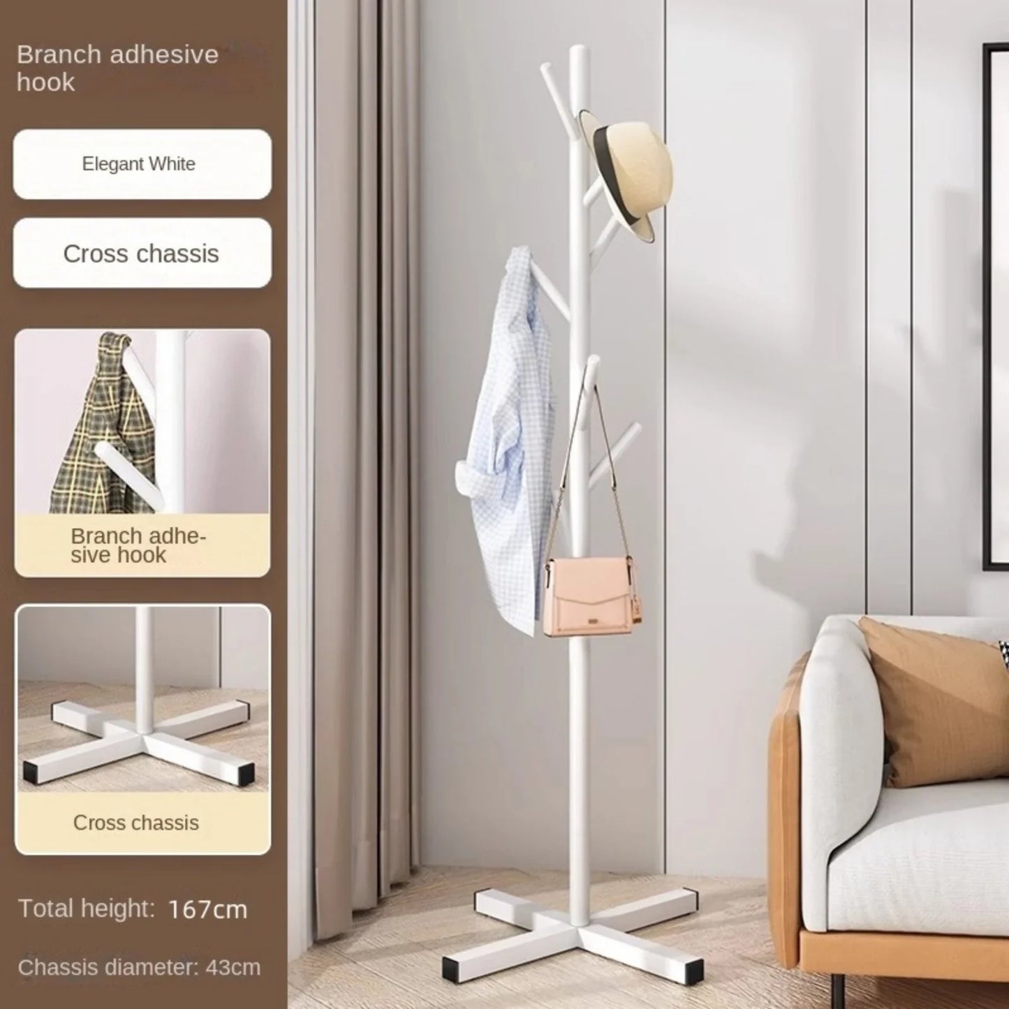 Kapstok - TreeStyle - Ruimtebesparend Design - Moderne Look