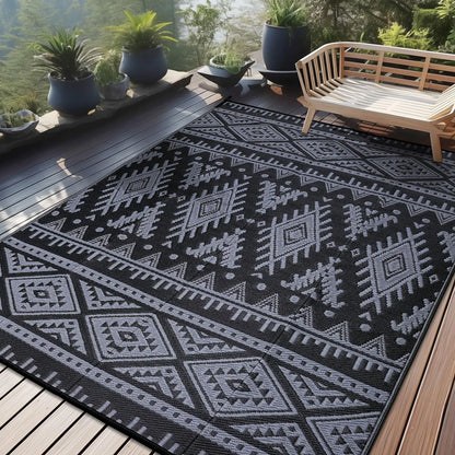 Buitentapijt - EasyWeave - Waterdichte Design - Omkeerbare Mat