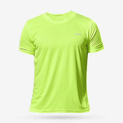 Compressie T-Shirt - FitTech - Sneldrogend Stof - Sportief Design