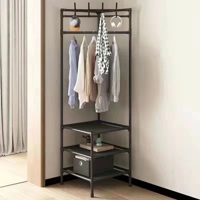 Kledingrek - SpaceSaver - Opvouwbaar Design - Hoekopslag