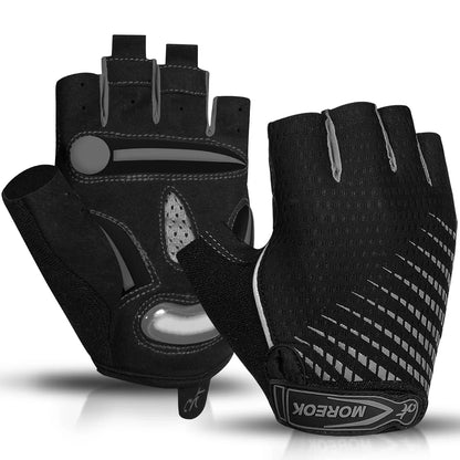 Fietshandschoenen - GripMax - Schokabsorptie - Halfvinger Design
