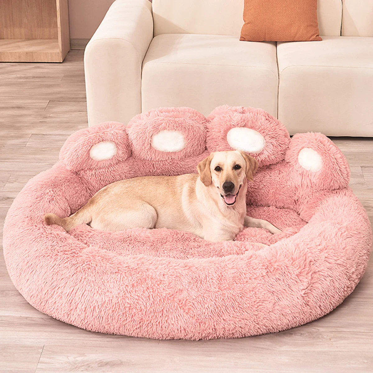 Hondenmand - CozyNest - Wasbaar Stoffen - Pluizig Comfort