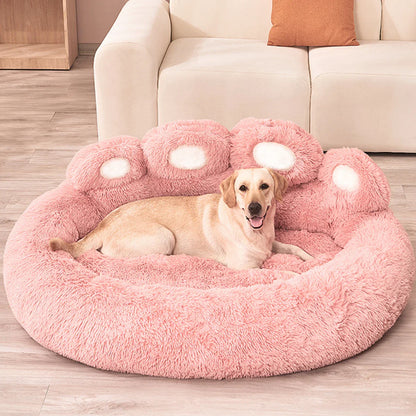 Hondenmand - CozyNest - Wasbaar Stoffen - Pluizig Comfort