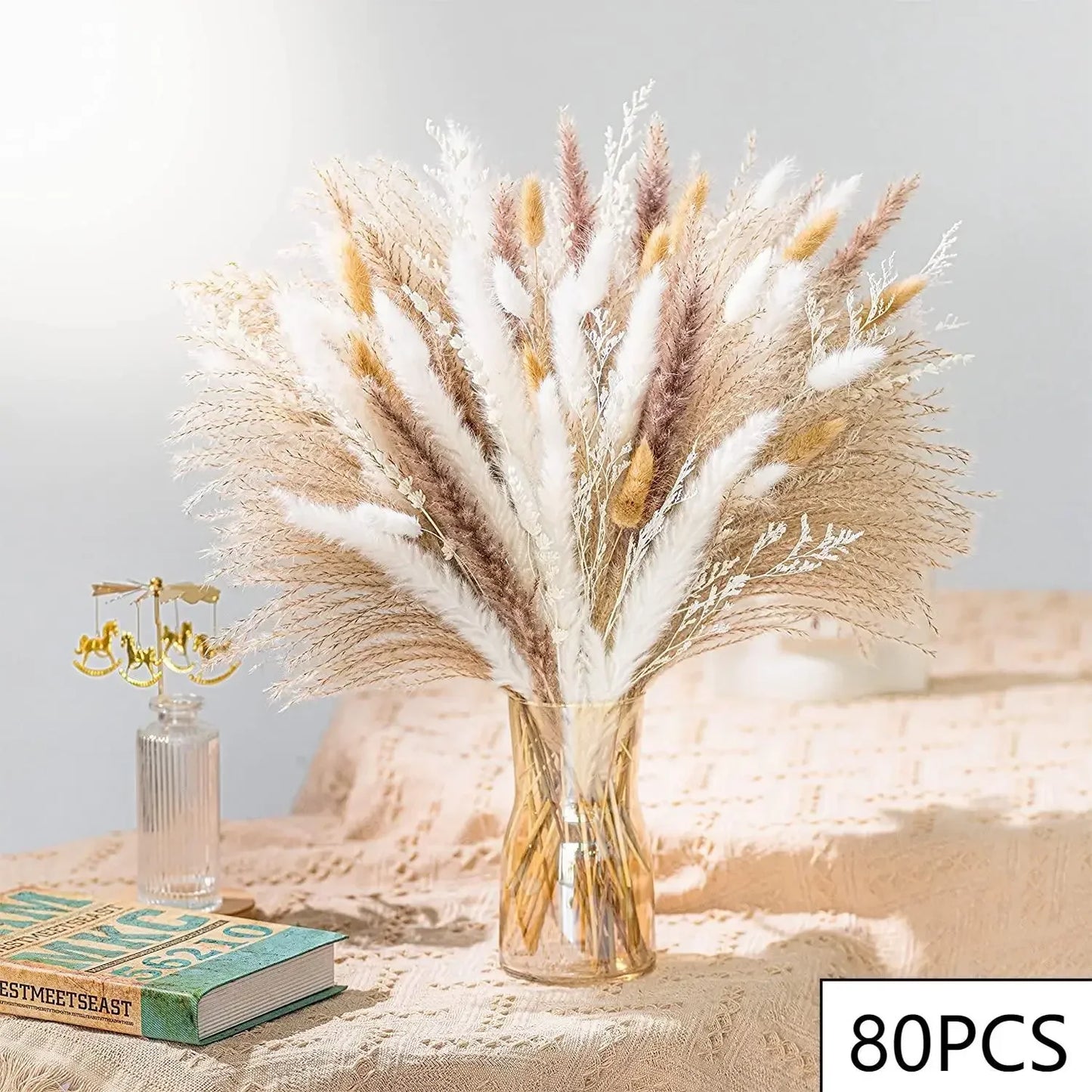 Gedroogd Bloemen Boeket - BohoFlora - Landelijke Decoratie - Natuurlijke Esthetiek