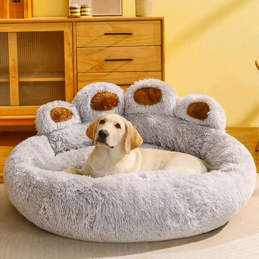 Hondenmand - CozyNest - Wasbaar Stoffen - Pluizig Comfort