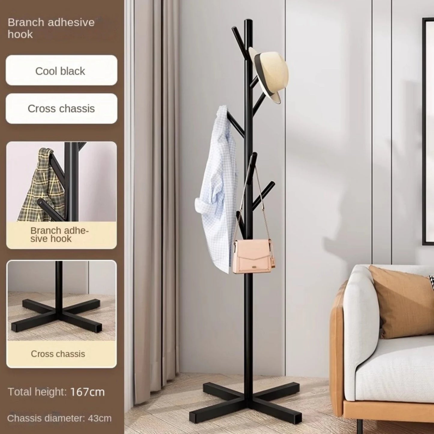 Kapstok - TreeStyle - Ruimtebesparend Design - Moderne Look