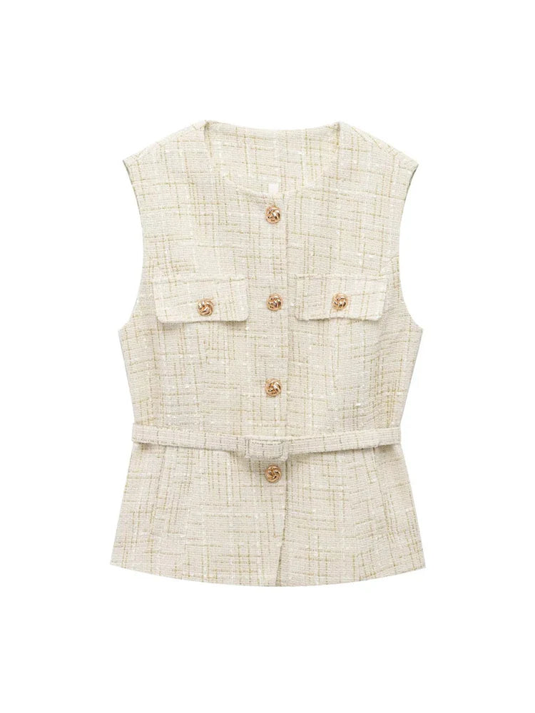 Corduroy Tuinjumpsuit - StyleEase - Casual Pasvorm - Wijde Pijpen Design