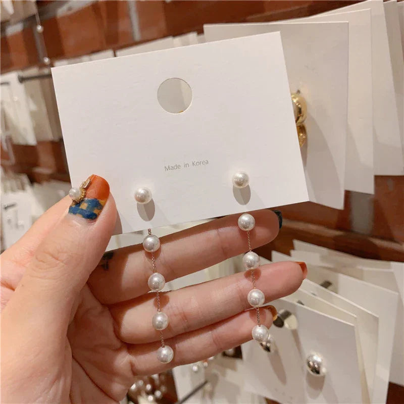 Parelsieraden - LuxePearl - Gesimuleerde Witte - Ronde Design