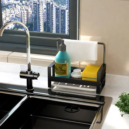 Sponshouder - CleanMax - Ruimtebesparend Ontwerp - Afgietbak Organizer