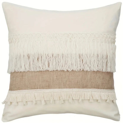 Bohemian Kussenhoes - DecoLuxe - Geometrisch Patroon - Franjes Detail