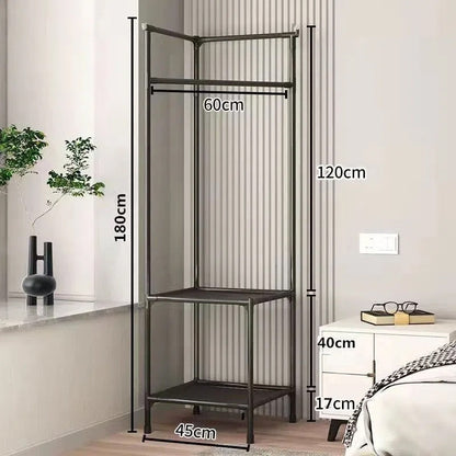 Kledingrek - SpaceSaver - Opvouwbaar Design - Hoekopslag