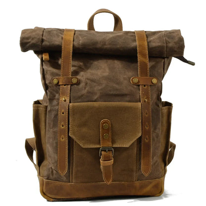 Rugzak - TrekMate - Militaire Canvas - Roltop Design