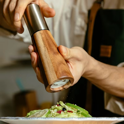 Pepermolen - SpiceMaster - Houten Design - Verstelbare Maalmechanisme