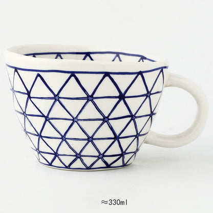 Keramische Mokken - Artistry - Handbeschilderd Design - Geometrische Patronen
