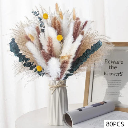 Gedroogd Bloemen Boeket - BohoFlora - Landelijke Decoratie - Natuurlijke Esthetiek
