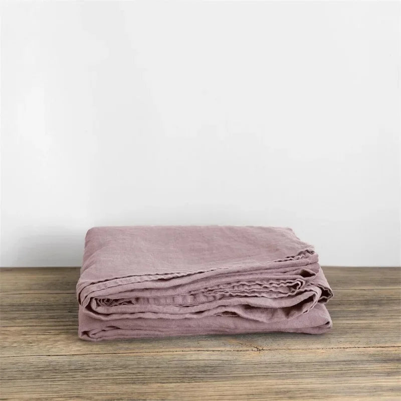 Flessenlaken - Linenova - Steenzoutgewassen - Ademend Comfort