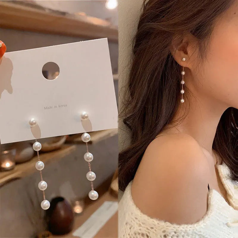 Parelsieraden - LuxePearl - Gesimuleerde Witte - Ronde Design