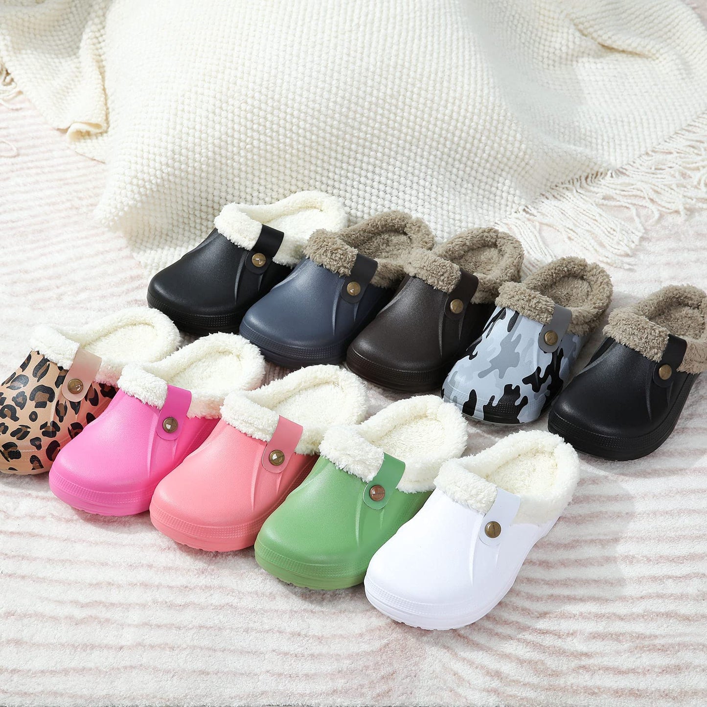 Winterpantoffels - WarmLux - Fluffy Comfort - Waterdicht ontwerp