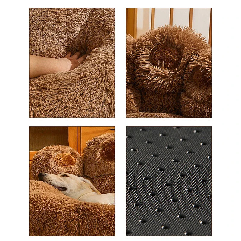 Hondenmand - CozyNest - Wasbaar Stoffen - Pluizig Comfort