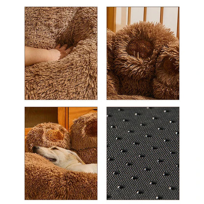 Hondenmand - CozyNest - Wasbaar Stoffen - Pluizig Comfort