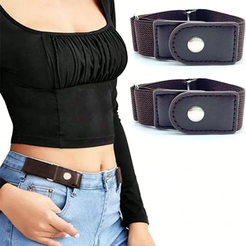 Elastische Riem Set - FlexiFit - Verstelbare Maat - Onzichtbaar Ontwerp