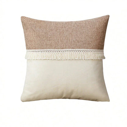 Bohemian Kussenhoes - DecoLuxe - Geometrisch Patroon - Franjes Detail