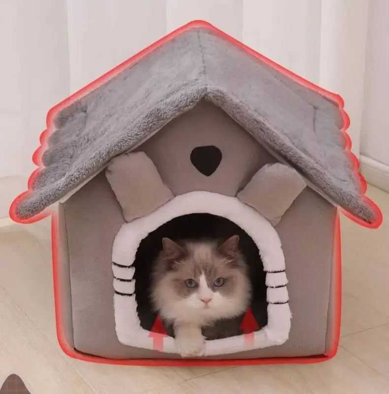 Hondenhuis - CozyPet - Wasbare Kussen - Vier Seizoenen