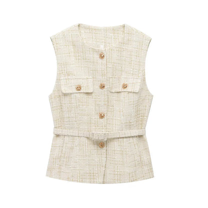 Corduroy Tuinjumpsuit - StyleEase - Casual Pasvorm - Wijde Pijpen Design