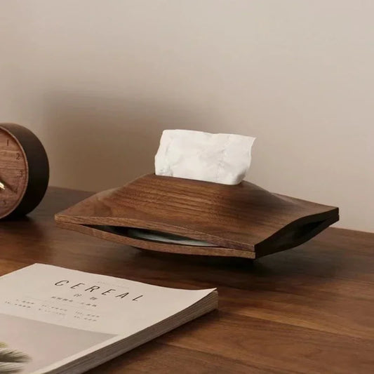 Zakdoekjesdoos - WoodEase - Minimalistisch Design - Premium Hout