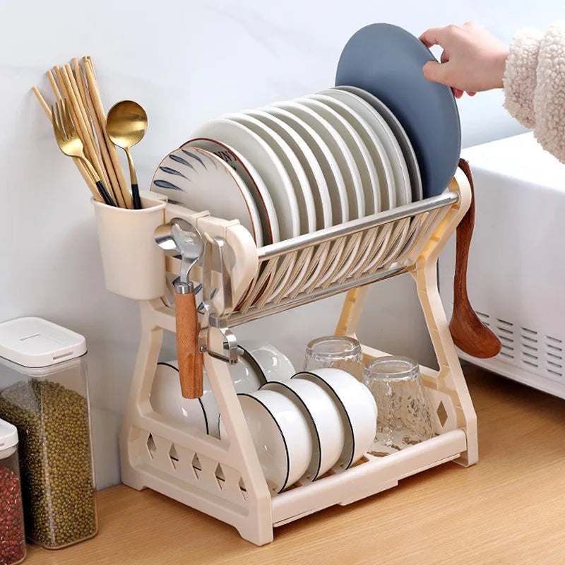 Afwasrek - SpaceSaver - Vouwbaar Design - Keuken Organizer