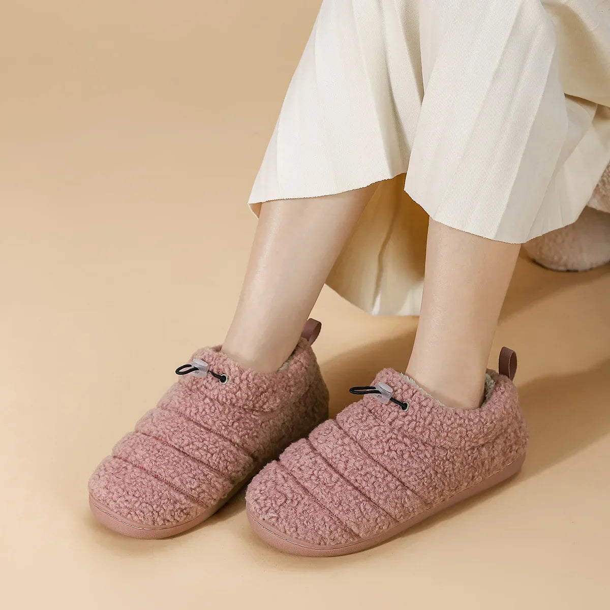 Binnenpantoffels - CozyFeet - Zachte Pluche - Antislip Comfort