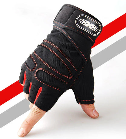 Fitness Handschoenen - PowerFlex - Schokbestendige Bescherming - Sport & Fietsen