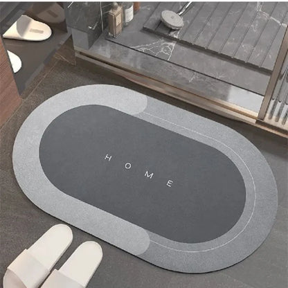 Badkamermat - AbsorbaMat - Sneldrogend - Antislip Bescherming