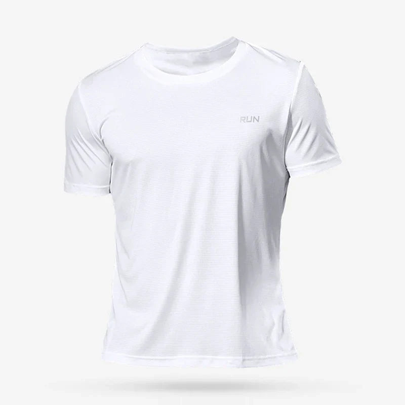Compressie T-Shirt - FitTech - Sneldrogend Stof - Sportief Design