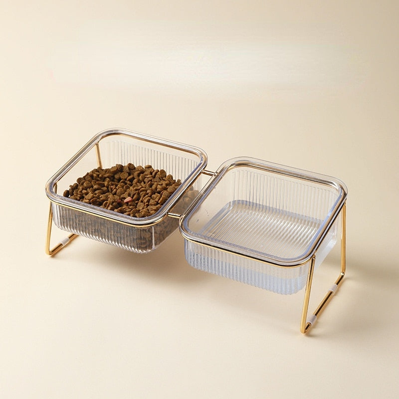 Voederbak - PetEase - Verhoogd Design - Duurzaam voor Katten & Kleine Honden