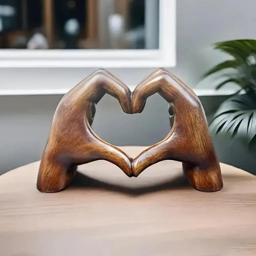 Hart Hand Beeld - AmorGest - Elegant Ontwerp - Woondecoratie