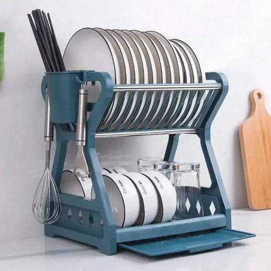 Afwasrek - SpaceSaver - Vouwbaar Design - Keuken Organizer