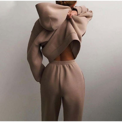 Dames Lounge Set - CozyFit - Oversized Sweatshirt - Comfortabele Joggingbroek