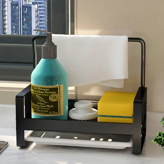 Sponshouder - CleanMax - Ruimtebesparend Ontwerp - Afgietbak Organizer