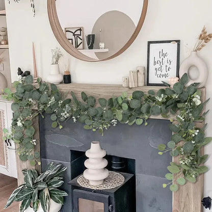 Eucalyptus Slinger Set - Verdia - Kunstblad Klimop - Woondecoratie & Bruiloft