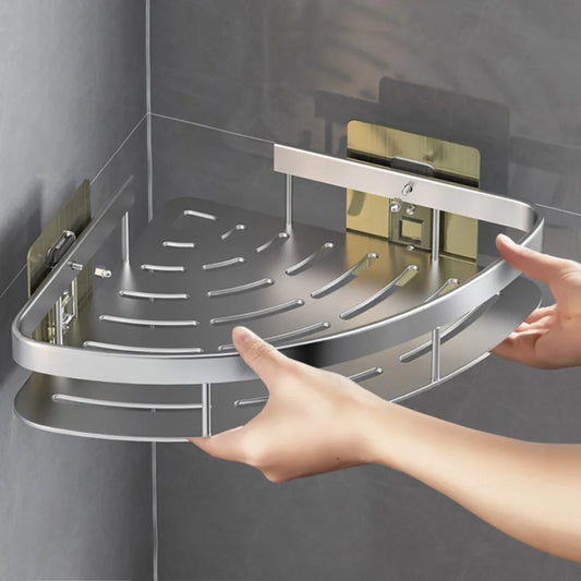 Douche Hoekrek - AquaHold - Ruimtebesparend - Geen Boren Installatie