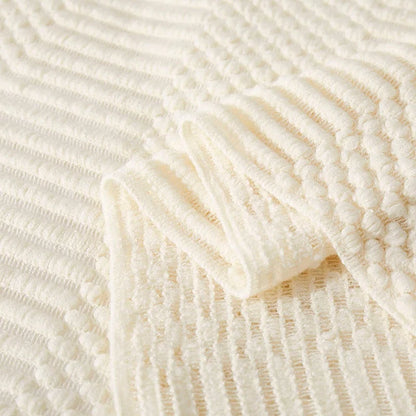 Geweven Deken - SoftLoom - Cozy Design - Franje Detail