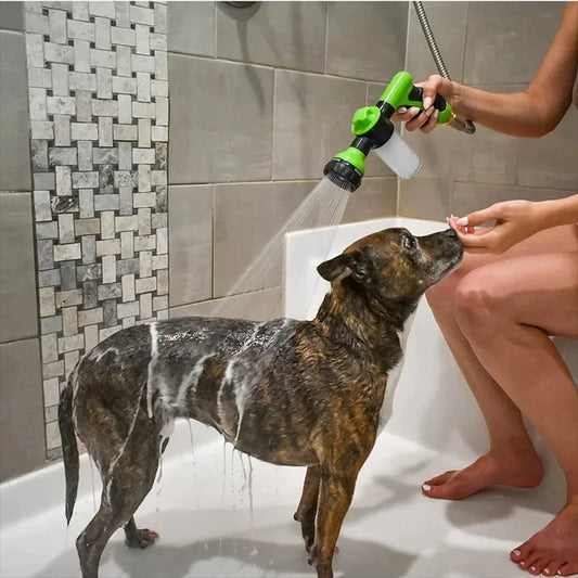 Huisdier Douche Sprayer - AquaJet - Hoge Druk Mondstuk - Verstelbare Reiniging