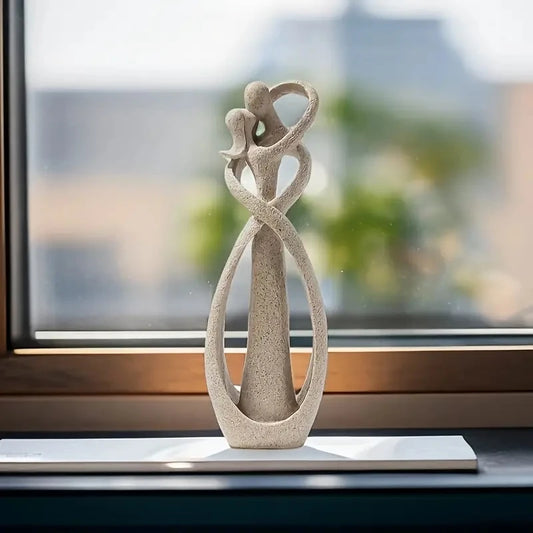Koppelbeeld - Amoré - Romantische Omhelzing - Elegante Decoratie