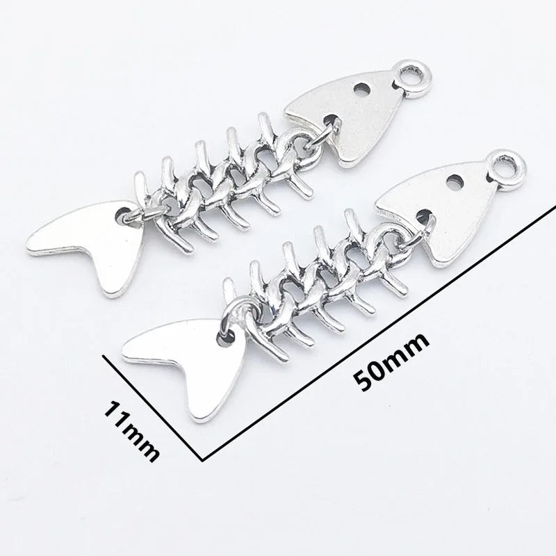 Oorbellen - EleganceGem - Visgraat Design - Antiek Zilver