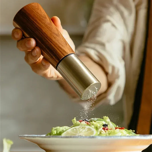 Pepermolen - SpiceMaster - Houten Design - Verstelbare Maalmechanisme