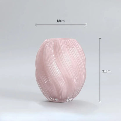 Glazen Vaas - TwistDesign - Moderne Decoratie - Elegante Stijl